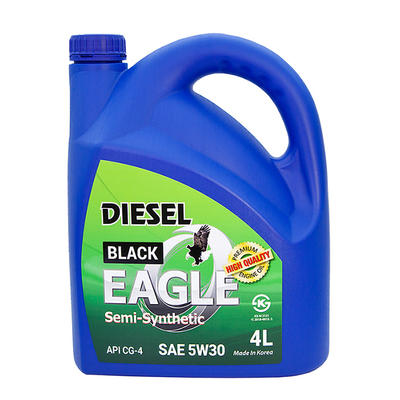 МАСЛО EAGLE BLACK  Diesel Semi-Syn. 5W30 API CG-4  4L