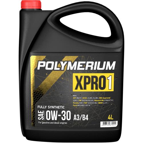 POLYMERIUM XPRO1 0W-30 SN 4L