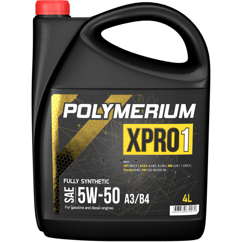 POLYMERIUM XPRO1 5W-50 A3B4 4L