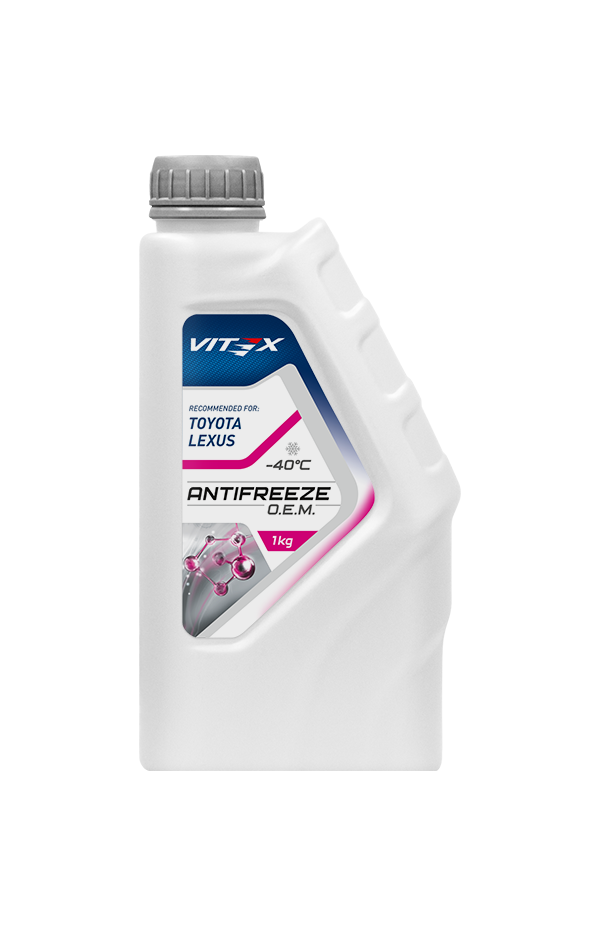Жидкость охлаждающая низкозамерзающая Antifreeze «Vitex O.E.M. for Toyota Lexus» 1 кг